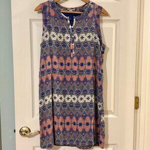 Lucky Brand Lined Sleeveless Cocktail Dress size M